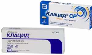 Сравнение Клацид и Клацид СР
