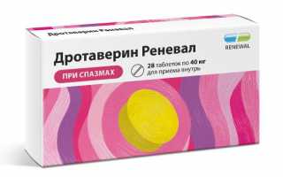 Применение Дротаверина при панкреатите