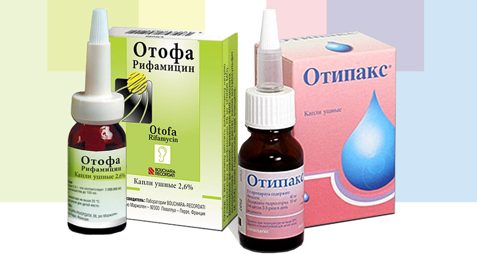 Отофа и Отипакс - самые популярные лекарства для лечения отита