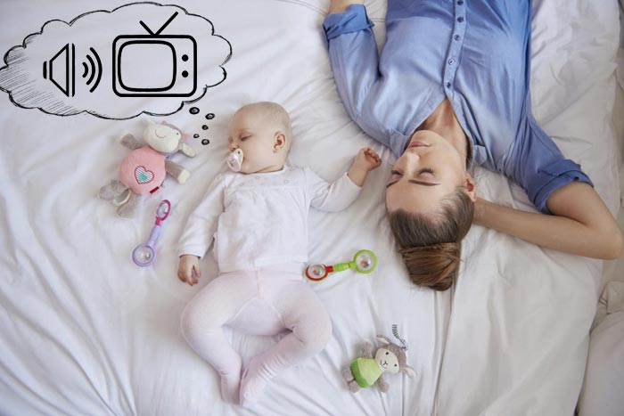 ребенку мешает телевизор