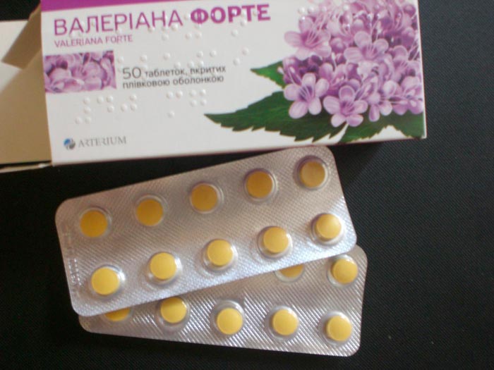 таблетки валерианы