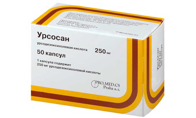 Желчегонные препараты, например Урсосан, при панкреатите с камнями могут назначаться только при функционирующем желчном пузыре
