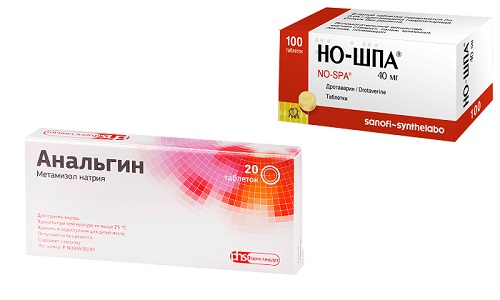 Но-шпа и Анальгин - средства, которые предназначены для устранения болевых и дискомфортных ощущений, спазмов