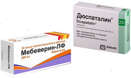 Мебеверин и Дюспаталин применяют для симптоматического лечения заболеваний органов ЖКТ