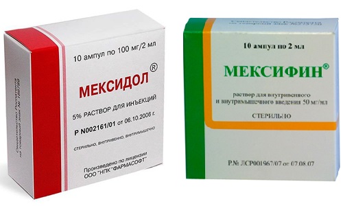 Мексифин и Мексидол - препараты, отвечающие за улучшение умственной работоспособности