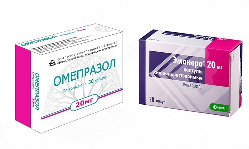 Эманера или Омепразол применяются для лечения болезней пищеварительной системы
