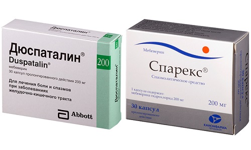 Спазм кишечника сопровождает множество заболеваний ЖКТ, поэтому для снятия болей нередко используют миотропные препараты - Дюспаталин или Спарекс