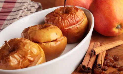 На ланч приготовьте запеченные фрукты